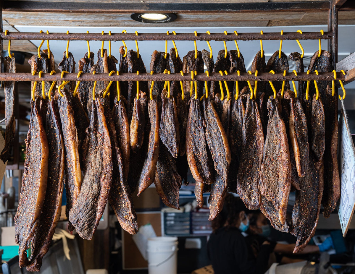 Biltong - traditional and chilli