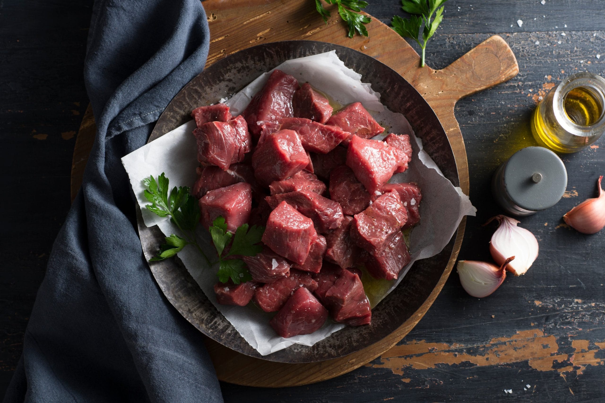 Diced Beef