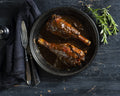 Red wine & Balsamic Lamb Shanks
