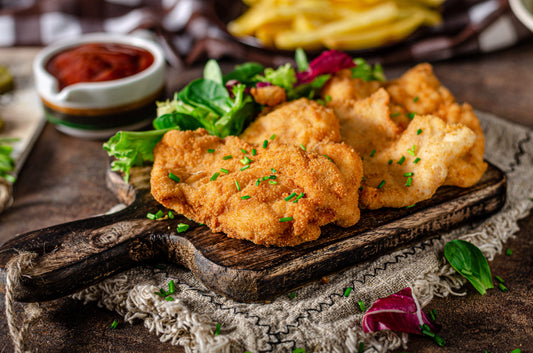 Cooked Chicken Schnitzel