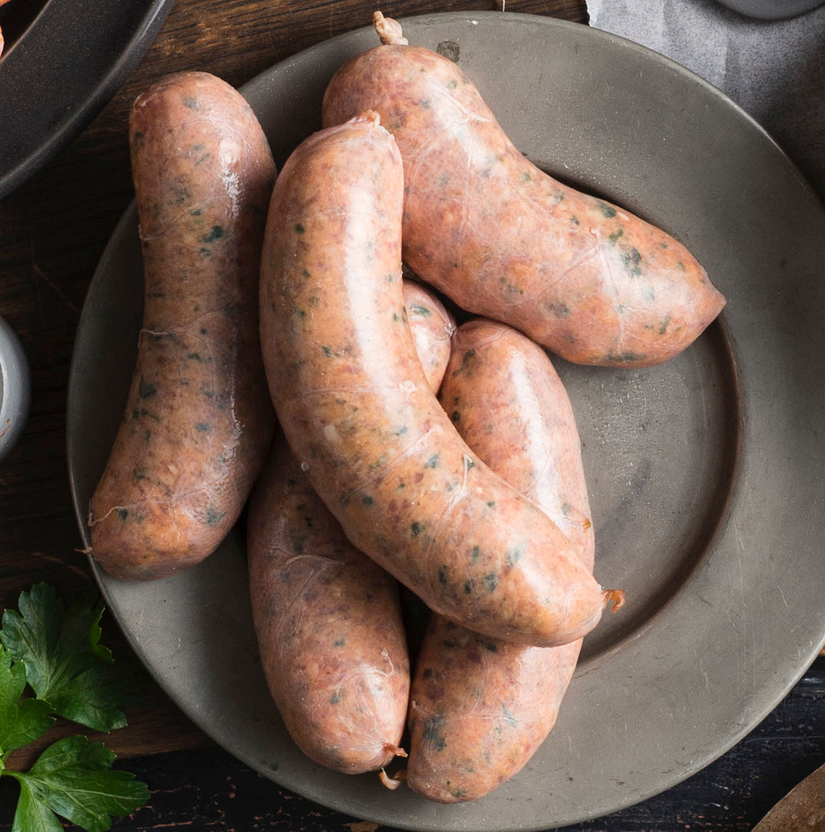 Lamb, Rosemary & Garlic Sausages
