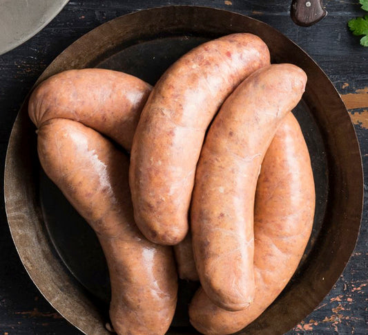 Roast Lamb & Caramelised Onion Sausages