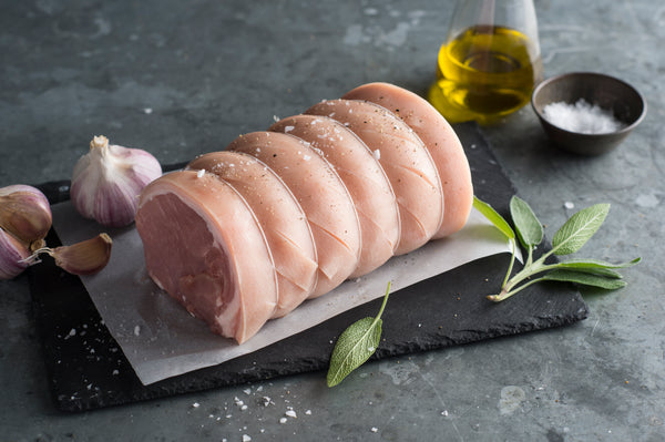 Boneless rolled pork loin